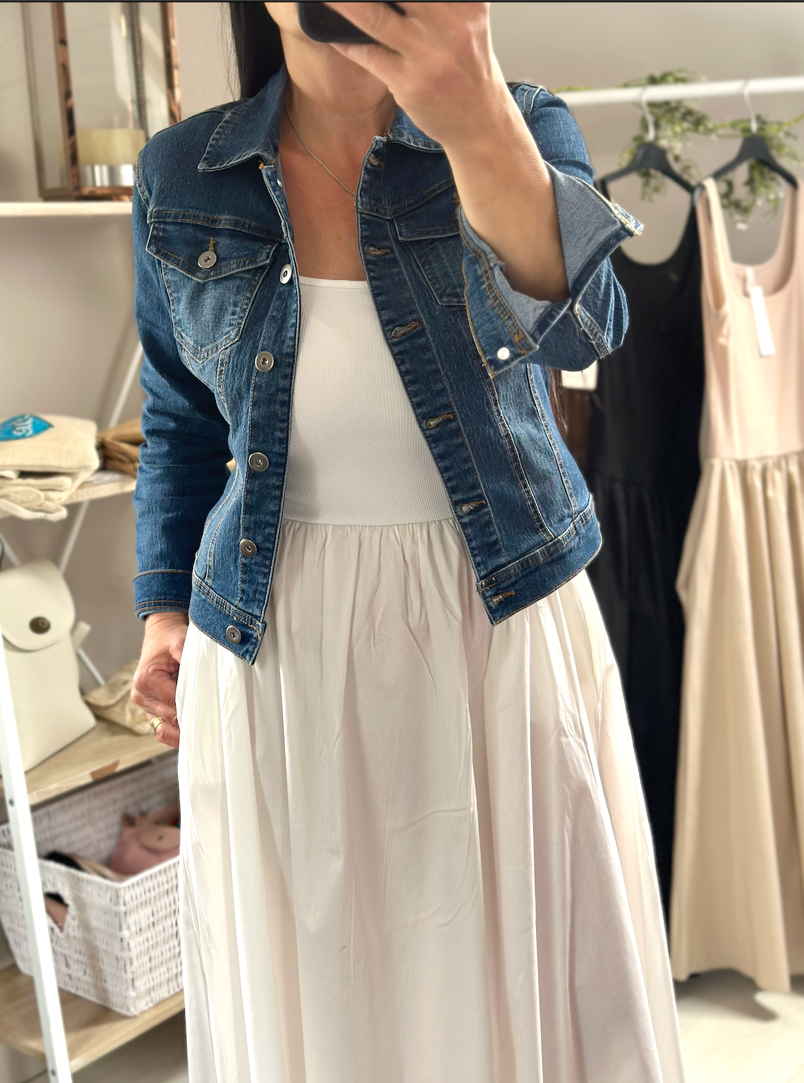 Made in Italy Denim Stretch Jacket