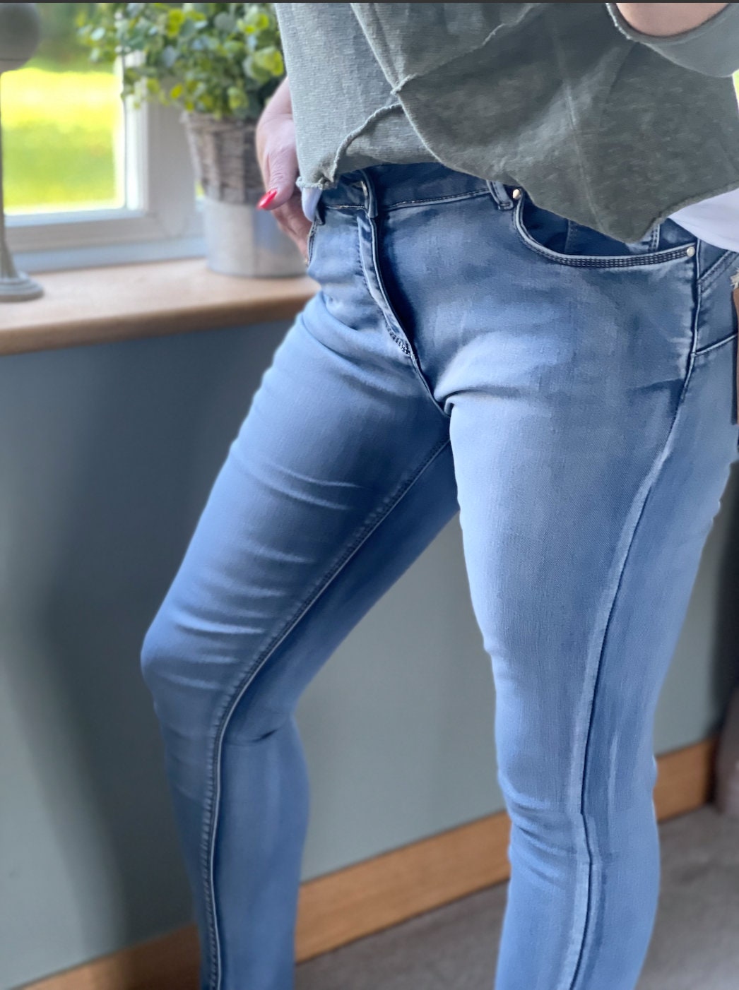 Made in Italy Toxik 3 Light Denim Jeans Super Stretch